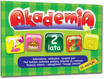 AKADEMIA 2-LATKA + 32 NAKLEJKI [GREG]   